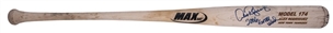 2006 Alex Rodriguez Game Used, Signed & Inscribed MaxBat Model 174 Bat (JSA)